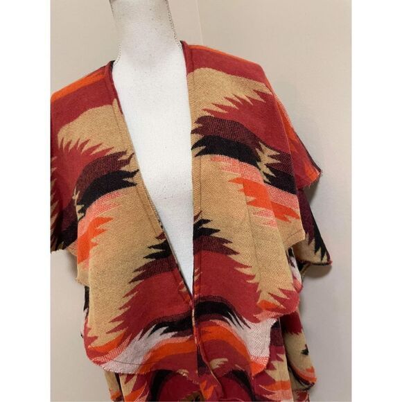 Free People Crossroads Oversized Poncho Size OS - Picture 4 of 7